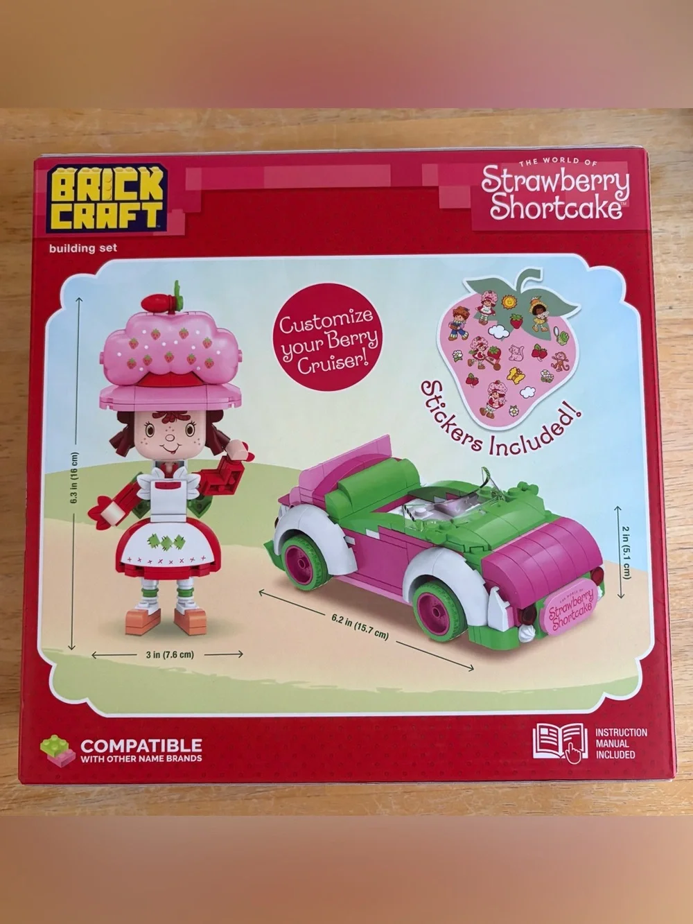 Strawberry Shortcake Berry Cruiser Building Set